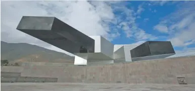  ?? PHOTOS: AP/ /DOLORES OCHOA ?? The Union of South American Nations, or UNASUR, building.