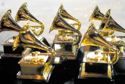  ?? ?? Grammy trophies