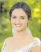  ?? Eike Schroter Crown Media ?? DANICA McKELLAR in the TV movie “Wedding Bells” on Lifetime.