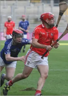  ??  ?? Fethard captain Garrett Foley getting his team on the attack in Cr