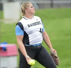  ?? Maya Giron/Post-Gazette ?? Seneca Valley’s Lexie Hames delivers a pitch in a 7-2 victory against top-seeded Hempfield Wednesday in a Class 6A semifinal.