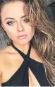  ??  ?? FLING Emily Atack