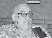  ??  ?? Francisco Valdés Perezgasga, presidente de Ruedas del Desierto.