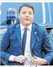  ??  ?? Zeigt Verständni­s für Österreich, Italiens Premier Matteo Renzi