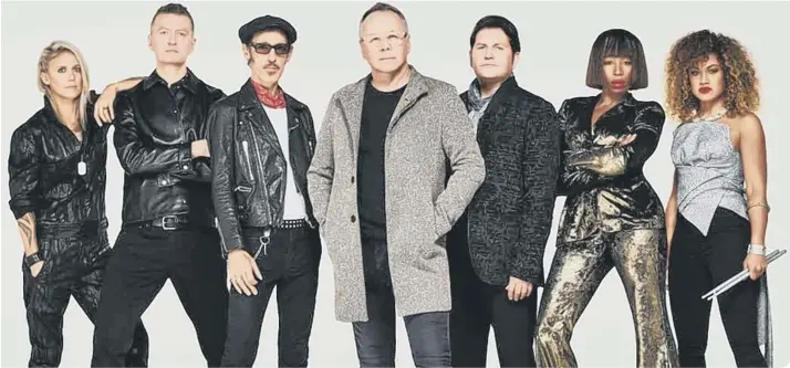  ??  ?? Expect an avalanche of hits when Simple Minds go on tour next year (photo: Dean Chalkley)