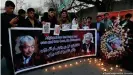  ??  ?? A vigil was held after a Japanese doctor was gunned down in Afghanista­n