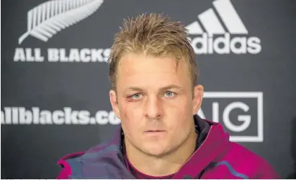  ?? Photo / NZ Herald ?? All Black captain Sam Cane had a lot more to smile about after the second test against Argentina.
