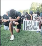  ?? FOTO: AP ?? La protesta universal contra el racismo