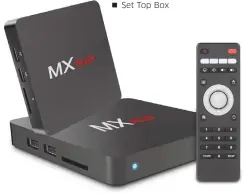  ??  ?? Set Top Box