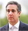  ?? Reuters ?? Michael Cohen