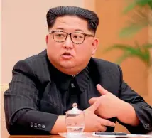  ?? PHOTO: AP ?? North Koren president Kim Jong-Un wants a pace treaty with the USA and South Korea that would give his country security, Gwynne Dyer writes.