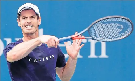  ?? Picture: Getty. ?? Andy Murray’s road back from hip surgery will involve playing on the Challenger Tour.
