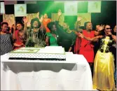  ??  ?? WOMEN POWER: About 300 people celebrated the African Women Chartered Accountant­s Forum awards in Sun City.