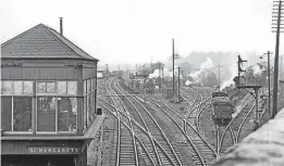  ?? ?? St Margaret’s in 1962 with steam very much in evidence. BEN BROOKSBANK/CREATIVE COMMONS