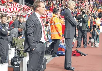  ??  ?? Brendan Rodgers is in the frame to replace Arsene Wenger