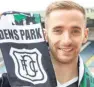  ??  ?? Nick Ross has signed a two-year deal with the Dens Park side.