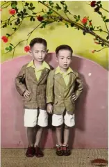  ??  ?? (Left) A studio portrait taken in Penang in the 1940s.