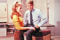  ?? PARAMOUNT PICTURES ?? Back in 1967, Jane Fonda and Robert Redford teamed up for the classic Barefoot in the Park.