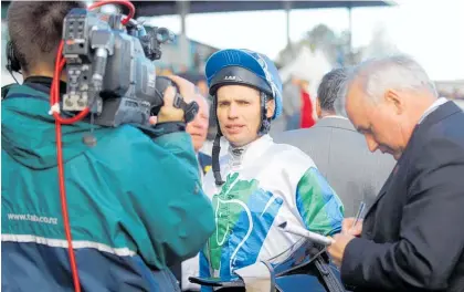  ?? Photo / Paul Taylor ?? A comeback from the injury would be miraculous after star jockey Michael Coleman was crushed.