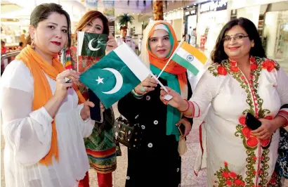  ?? FIle photo ?? Women from Pakistan, India and other nations will come together today for an event titled Naya Pakistan. —