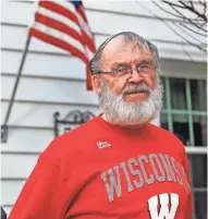  ?? ANGELA PETERSON/MILWAUKEE JOURNAL SENTINEL ?? Rick Burdick, a Republican in Greendale, plans to vote for Ryan, though he views him as too establishm­ent and trying to appease everybody.