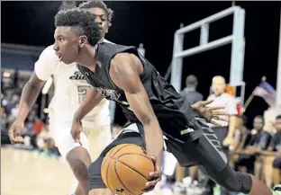  ??  ?? KING OF QUEENS: Hamidou Diallo did not play for Kentucky after enrolling in January, yet the Queens guard could remain in the NBA draft and become a first-round pick.