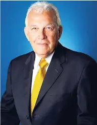  ??  ?? Charles Johnston, newly elected president of the Shipping Associatio­n of Jamaica.