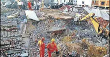  ?? HT PHOTO ?? The move comes in the wake of the recent incident of collapse of a threestore­y building at Zirakpur in Mohali.