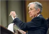  ??  ?? Jerome Powell, presidente della Federal Reserve