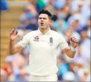  ??  ?? James Anderson was injured in the first Ashes Test this year. REUTERS
