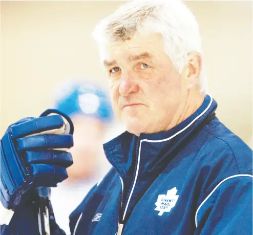  ?? POSTMEDIA NEWS FILES ?? After starting out as a Leaf and then a Canuck, Pat Quinn returned to both teams as a head coach.