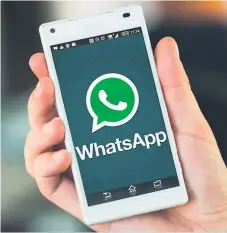  ??  ?? MENSAJERÍA. WhatsApp sigue innovando en su sistema.