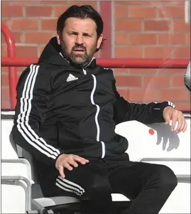  ??  ?? Cove Rangers manager Paul Hartley faces a selection headache between his cup tie and Clyde on league duty