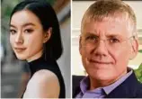  ?? JON STUDIO/BOSTON BOOK FESTIVAL ?? Chloe Gong and Rick Riordan, two of the festival’s keynote speakers.