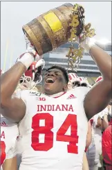  ?? MICHAEL CONROY/AP ?? The annual game between Indiana and in-state rival Purdue was cancelled onWednesda­y.