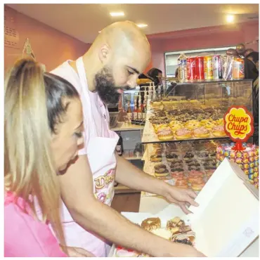  ?? Régis Blondel ?? Nassim Menana et Dream Donuts sont installés depuis un an.