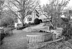  ??  ?? Mary’s Restaurant at Falls Cottage is among the distinctiv­e buildings in Greenville’s West End Historic District.