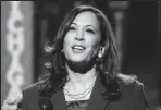  ??  ?? Kamala Harris