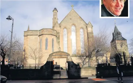 ??  ?? New start The congregati­on at Rutherglen Old Parish Church are getting ready to welcome their new minister (inset) Rev Calum MacLeod