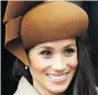  ??  ?? Meghan, Duchess of Sussex