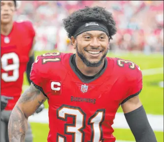  ?? Peter Joneleit The Associated Press ?? Tampa Bay safety Antoine Winfield Jr.’s new deal will pay him $84 million over the next four seasons.