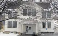  ?? AP PHOTO/LISA RATHKE ?? The independen­t Thaddeus Stevens School is seen Sunday in Lyndon, Vt.