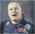  ?? ?? 0 Sarah Law first played for Scotland back in 2013