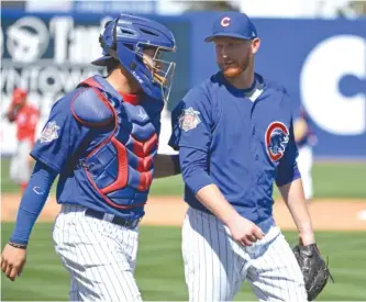  ??  ?? Eddie Butler, 26, a former first- round pick of the Rockies, will make his first start for the Cubs on Friday. After a terrific spring, Butler had a 1.17 ERA in five starts at Class AAA Iowa.
| GETTY IMAGES