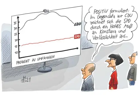  ??  ?? Das sozialdemo­kratische Glas ist viertelvol­l
Zu „Boden zu Bauland“(20.3.):