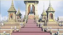  ??  ?? A CGI of Phra Merumat.