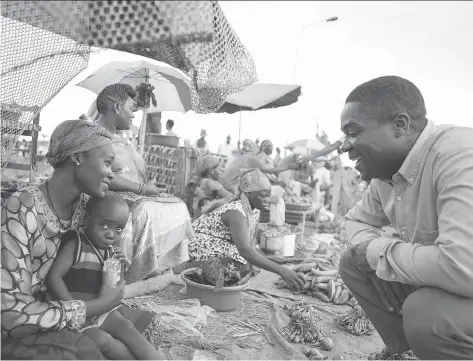  ?? DISNEY ?? Lupita Nyong’o, left, and David Oyelowo star in Queen of Katwe, about a young girl chess prodigy who rises from the slums of Kampala, Uganda.