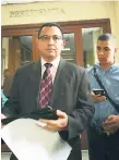  ??  ?? DECLARACIÓ­N. Melvin Duarte, vocero de la Corte.