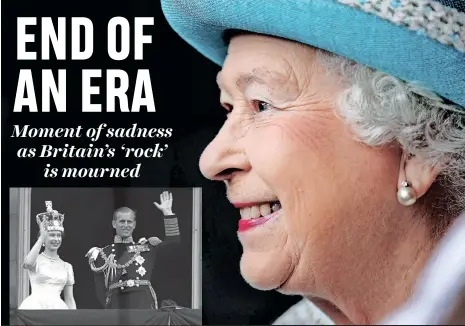  ?? | EPA-EFE ?? ACCORDING to a statement issued by Buckingham Palace, the queen died yesterday at her Scottish estate, Balmoral Castle. The 96-year-old queen was the longest-reigning monarch in British history.