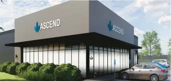  ?? VILLAGE OF TINLEY PARK ?? Ascend Wellness Holdings plans to convert a former barbecue restaurant in Tinley Park to a recreation­al cannabis dispensary.